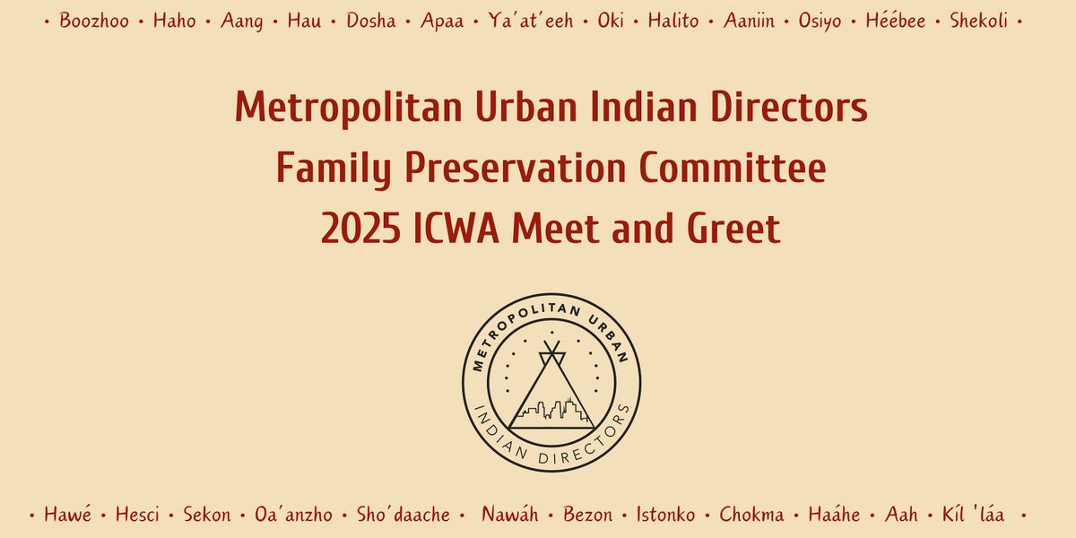 2025 ICWA Meet and Greet