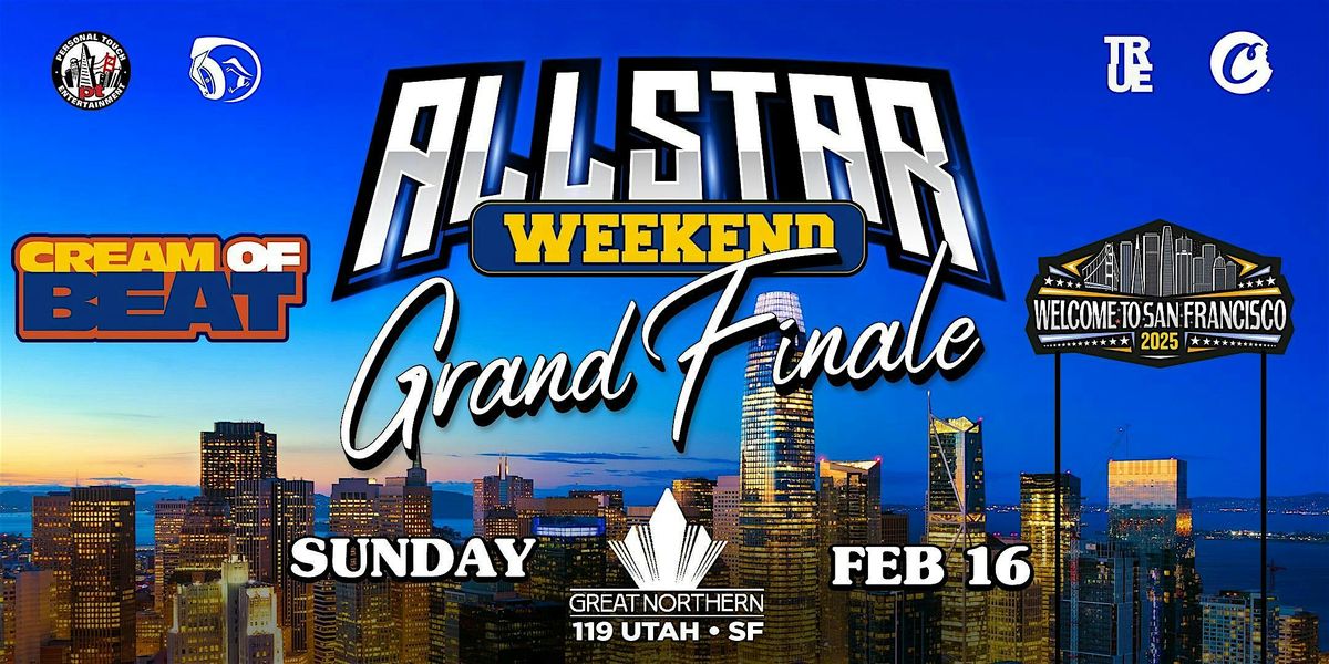 CREAM OF BEAT PRESENTS - ALL-STAR WEEKEND GRAND FINALE