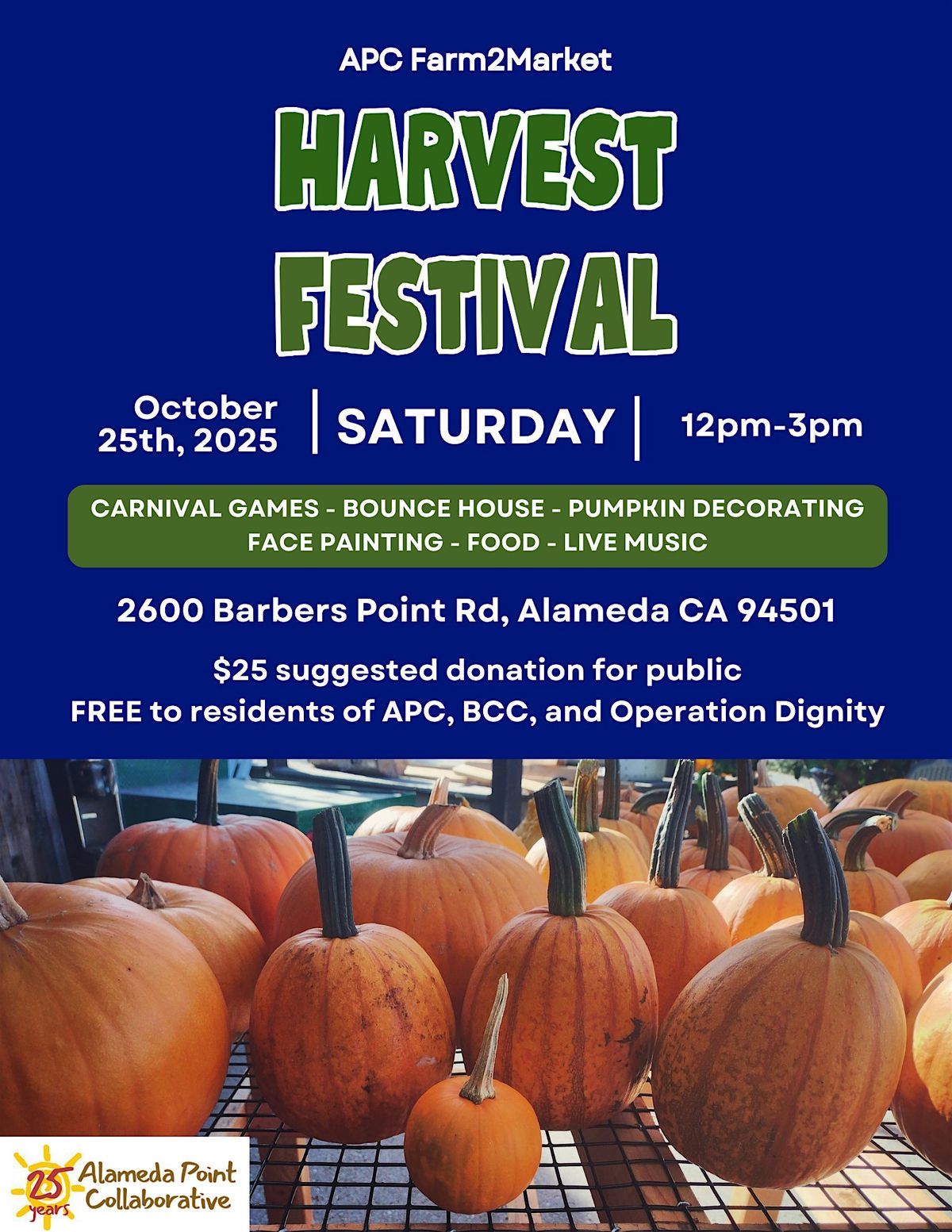 APC Farm2Market Harvest Festival