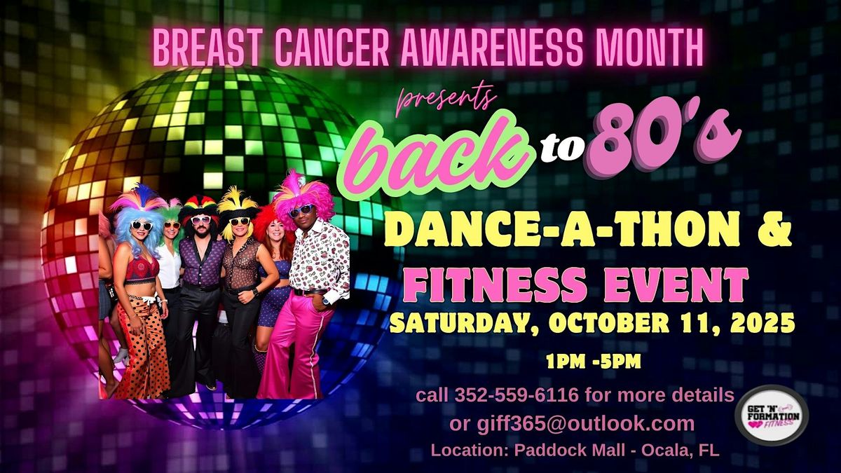 Back to the 80's: Dance, Sweat & Step Up for the Cure!