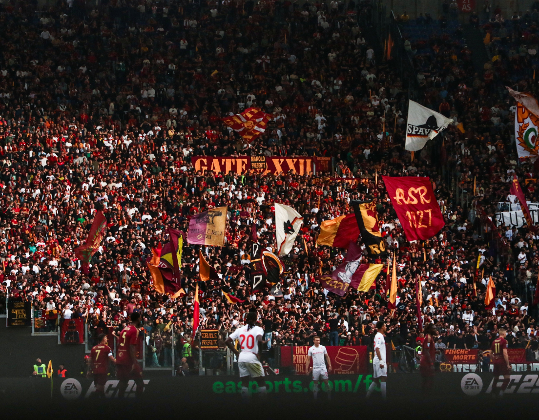 AS Roma vs. AFC Fiorentina at Stadio Olimpico