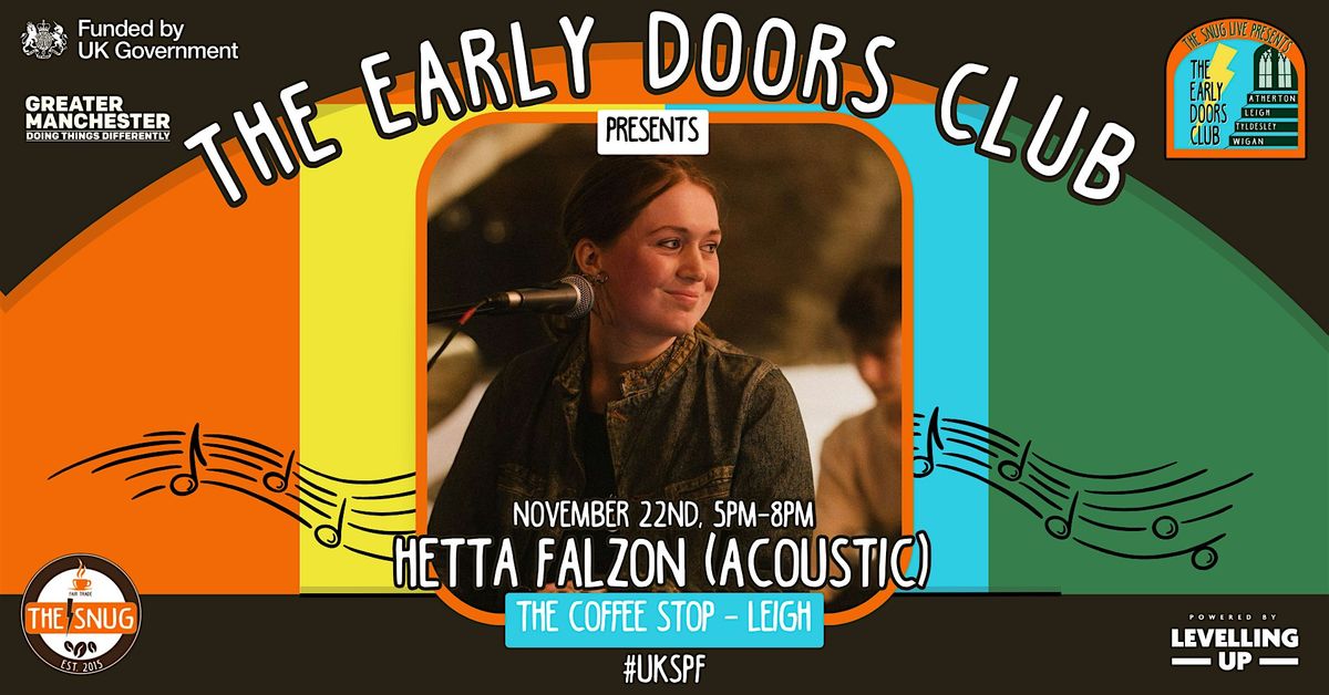 The Early Doors Club 016 - The Coffee Stop w\/ Hetta Falzon (Acoustic)