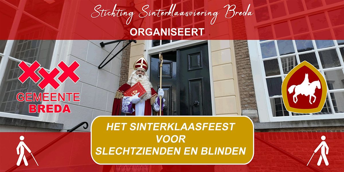 Het Sinterklaasfeest voor slechtzienden en blinden