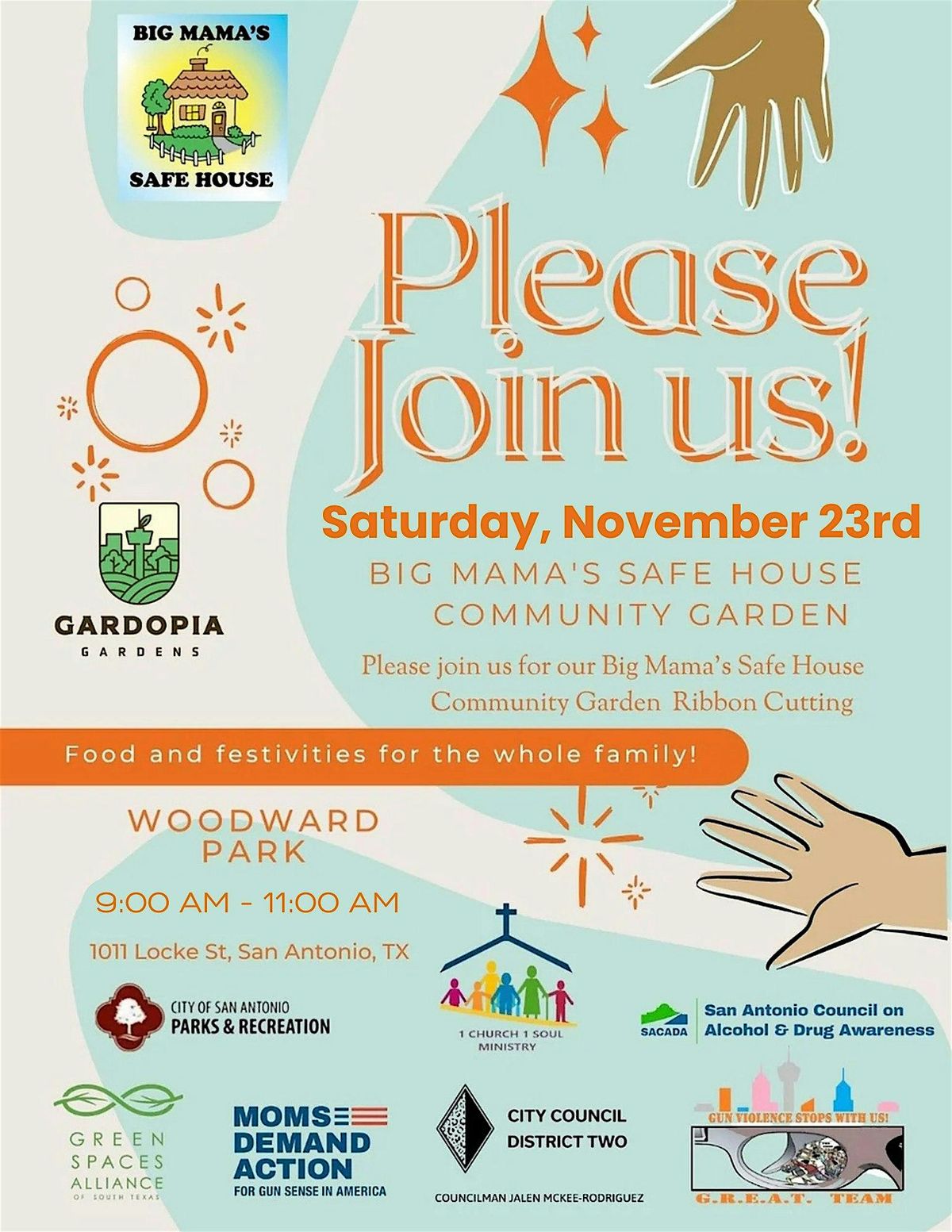 Big Mama\u2019s Safehouse  Community Garden Day