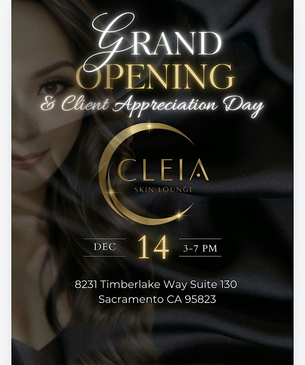 Grand Opening & Client Appreciation Day of CLEIA SKIN LOUNGE