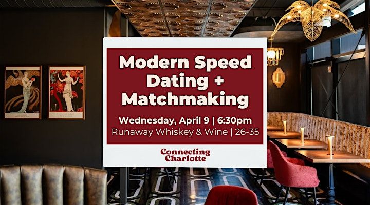 Modern Speed Dating & Match Making | Ages 26-35 | Hetero Matches