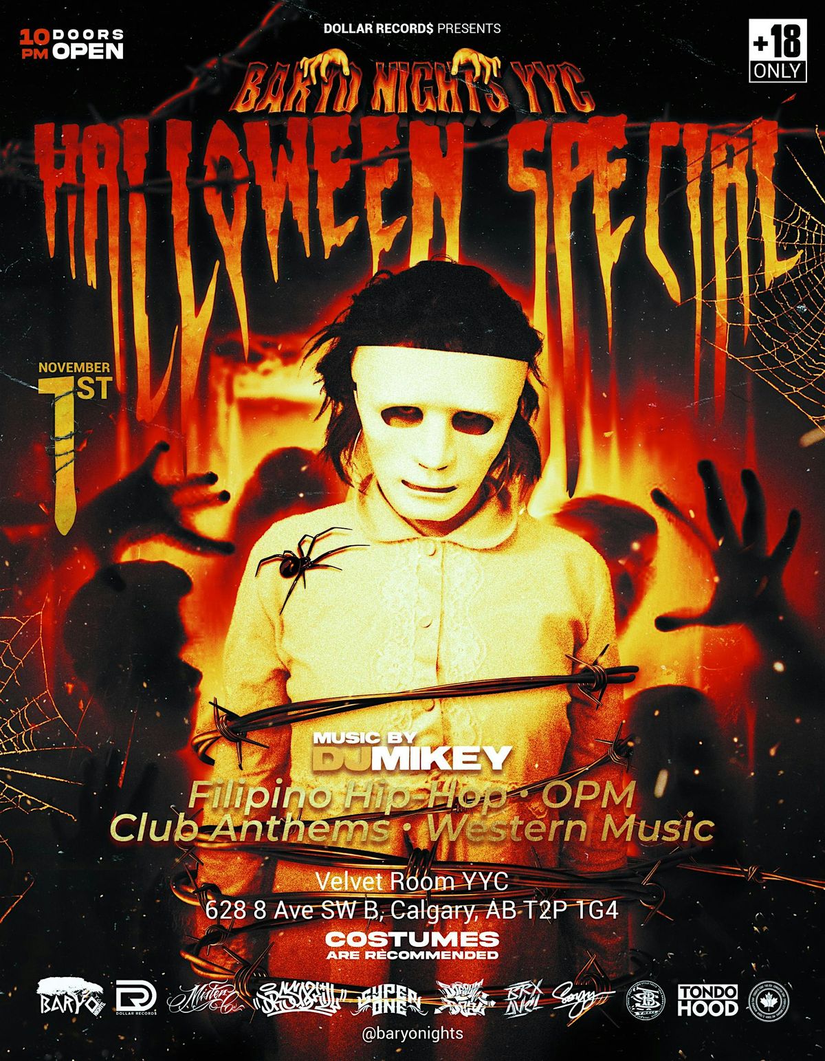 BAR\/YO NIGHTS YYC - HALLOWEEN SPECIAL