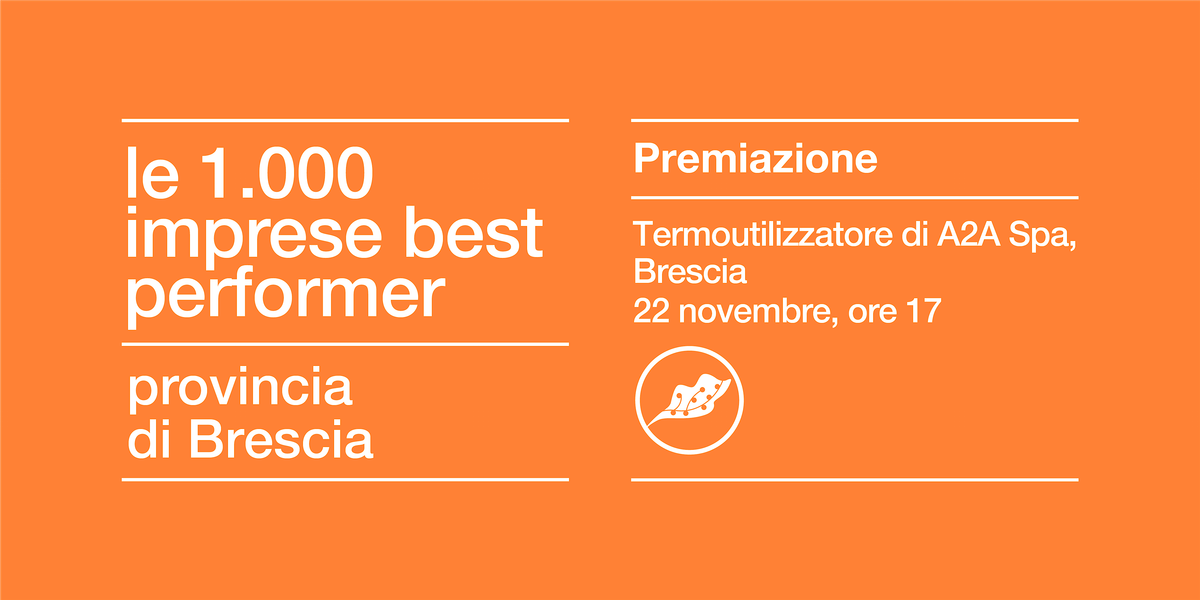 PREMIO LE 1000 IMPRESE BEST PERFORMER 2024 | BRESCIA