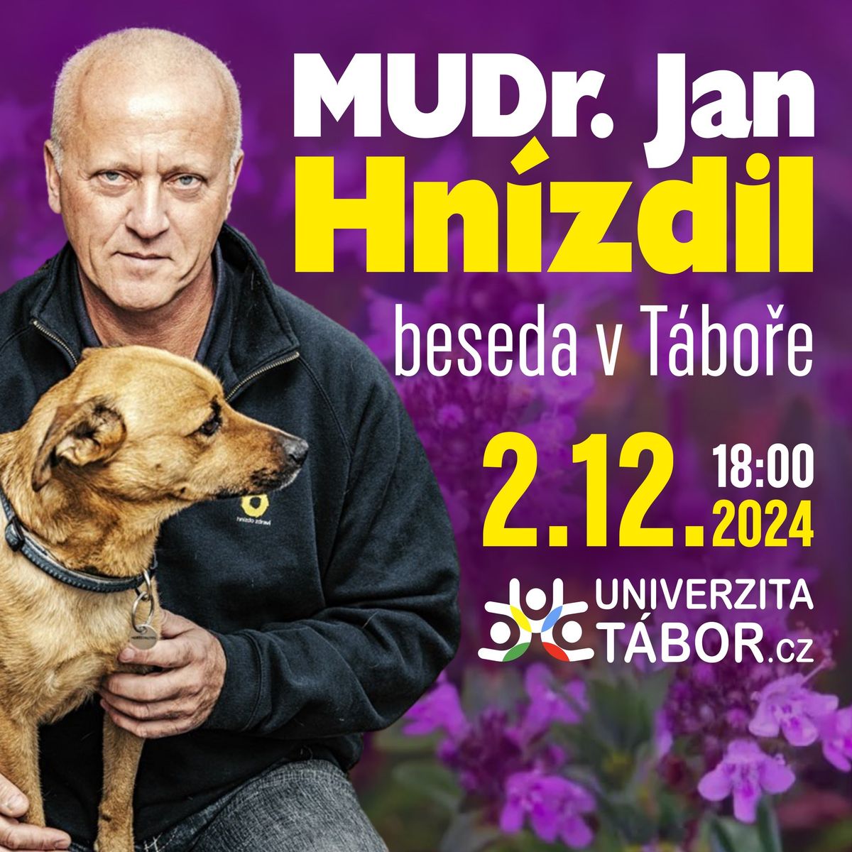 MUDr. Jan Hn\u00edzdil - beseda v Univerzit\u011b T\u00e1bor