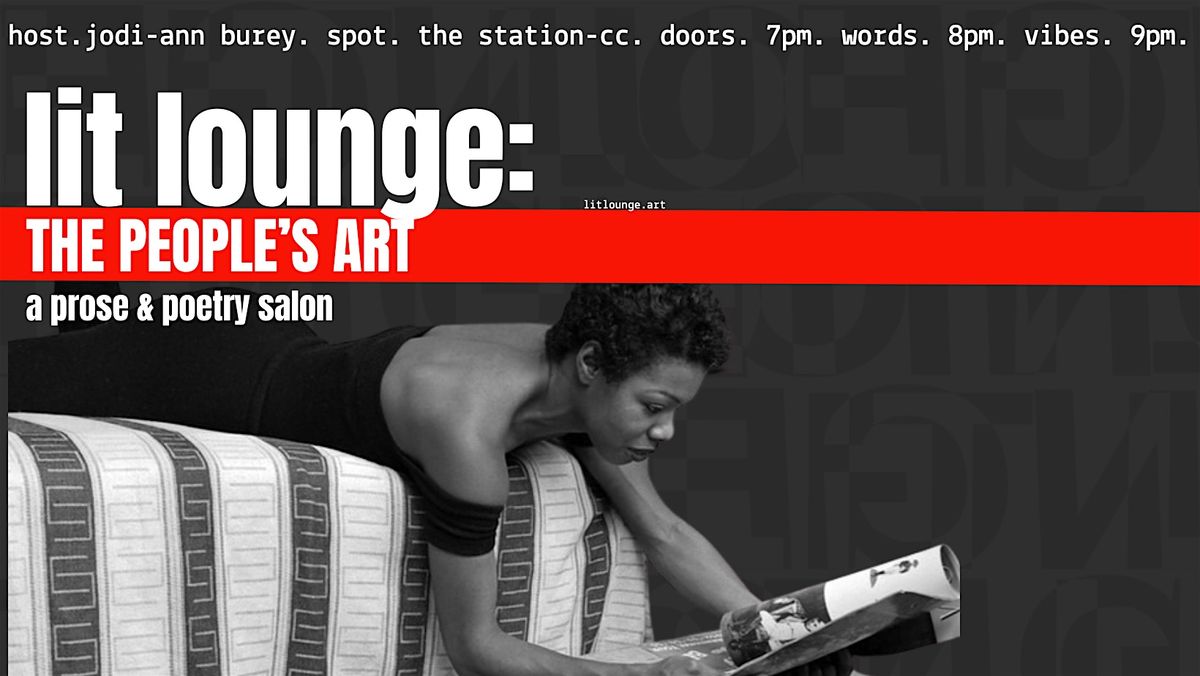 Lit Lounge: The People's Art  | A Prose and Poetry Salon - Season 2