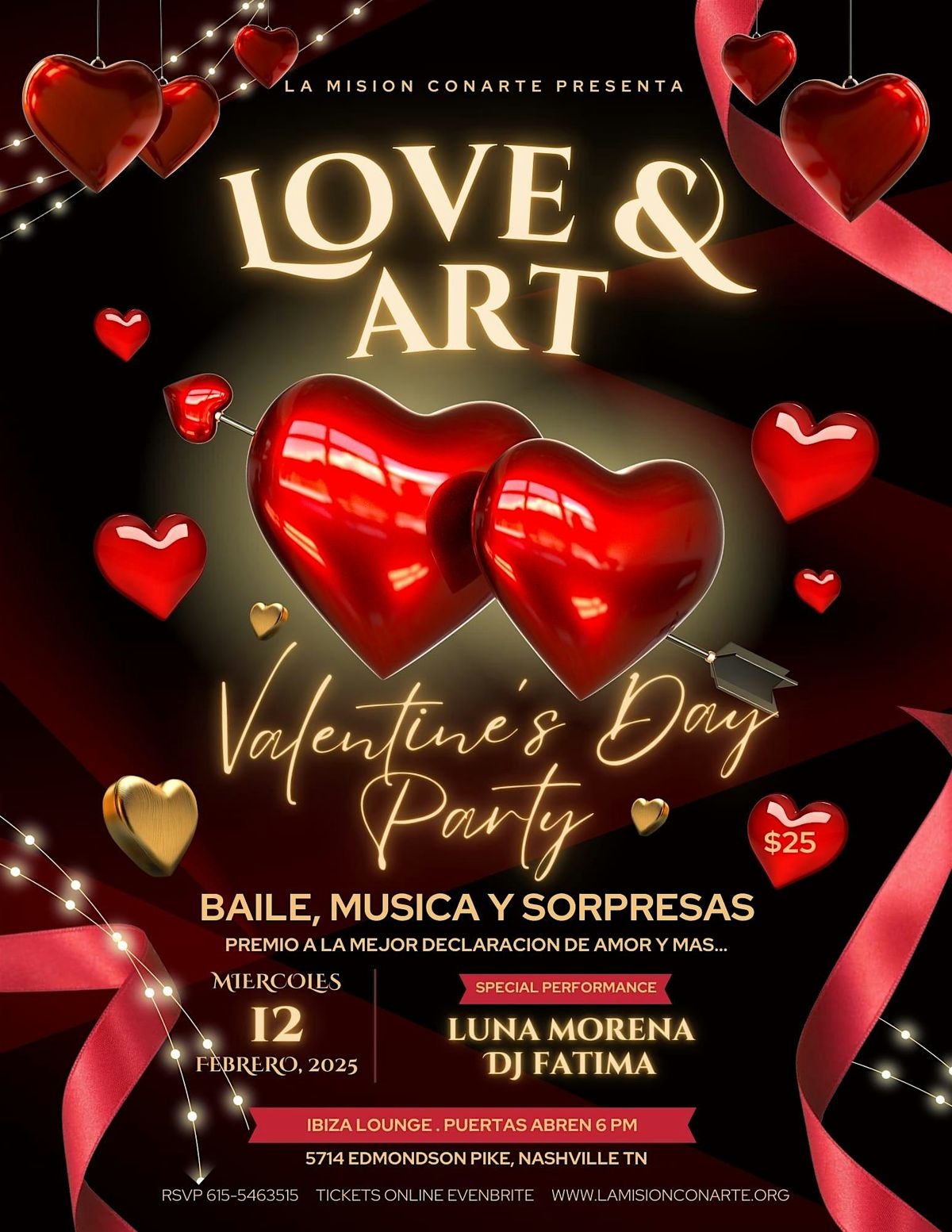 San Valentine\u2019s Day Party (love & art)