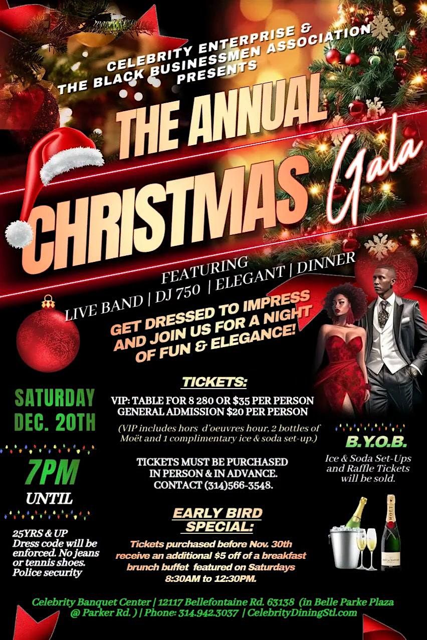 Celebrity\u2019s  Christmas Gala: A Night of Fun & Elegance