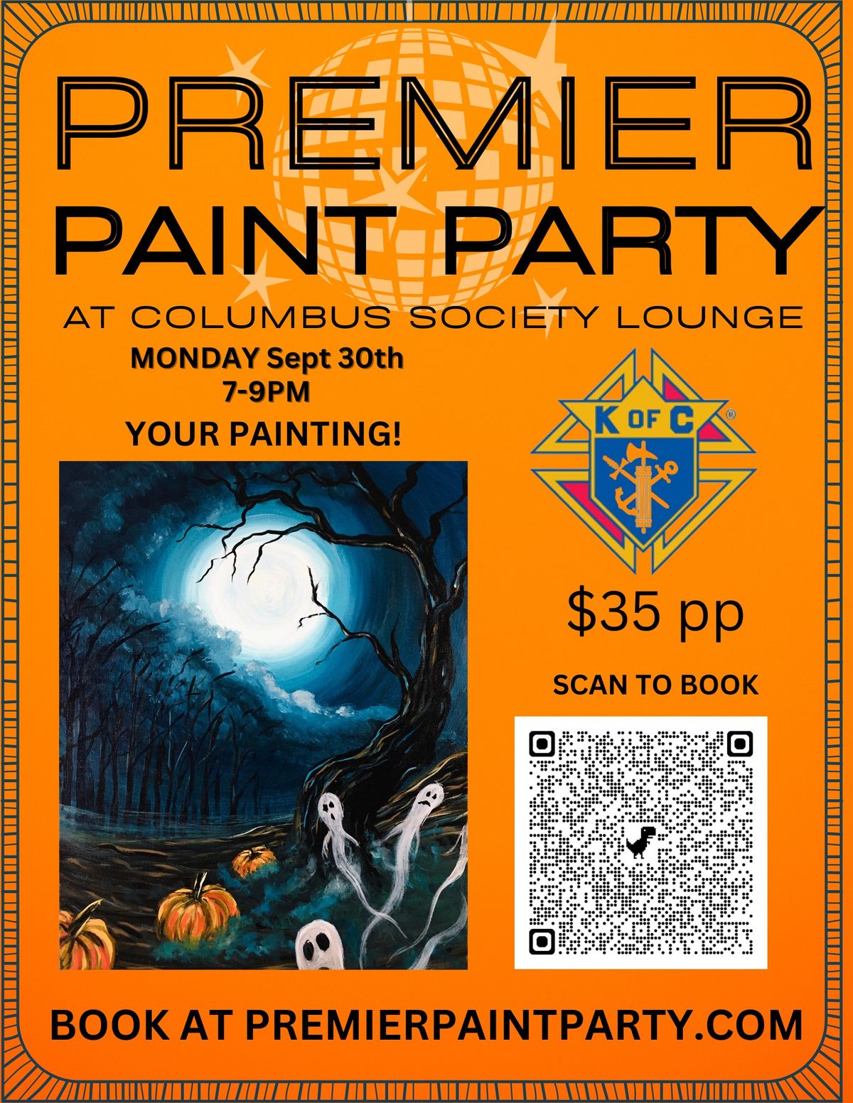 "Haunted Night" at Columbus Society Lounge