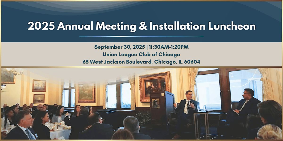 2025 Annual Meeting and Installation Luncheon
