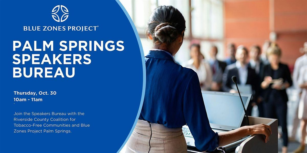 Palm Springs Speakers Bureau
