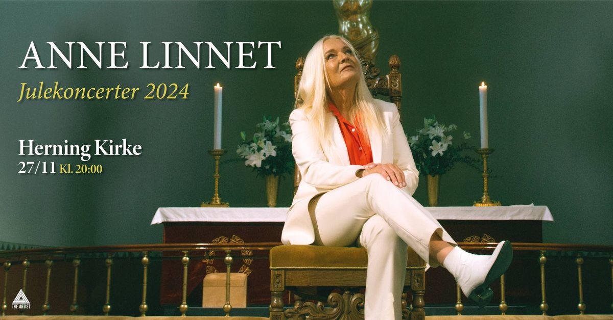 Anne Linnet Julekoncert 24 - Herning Kirke