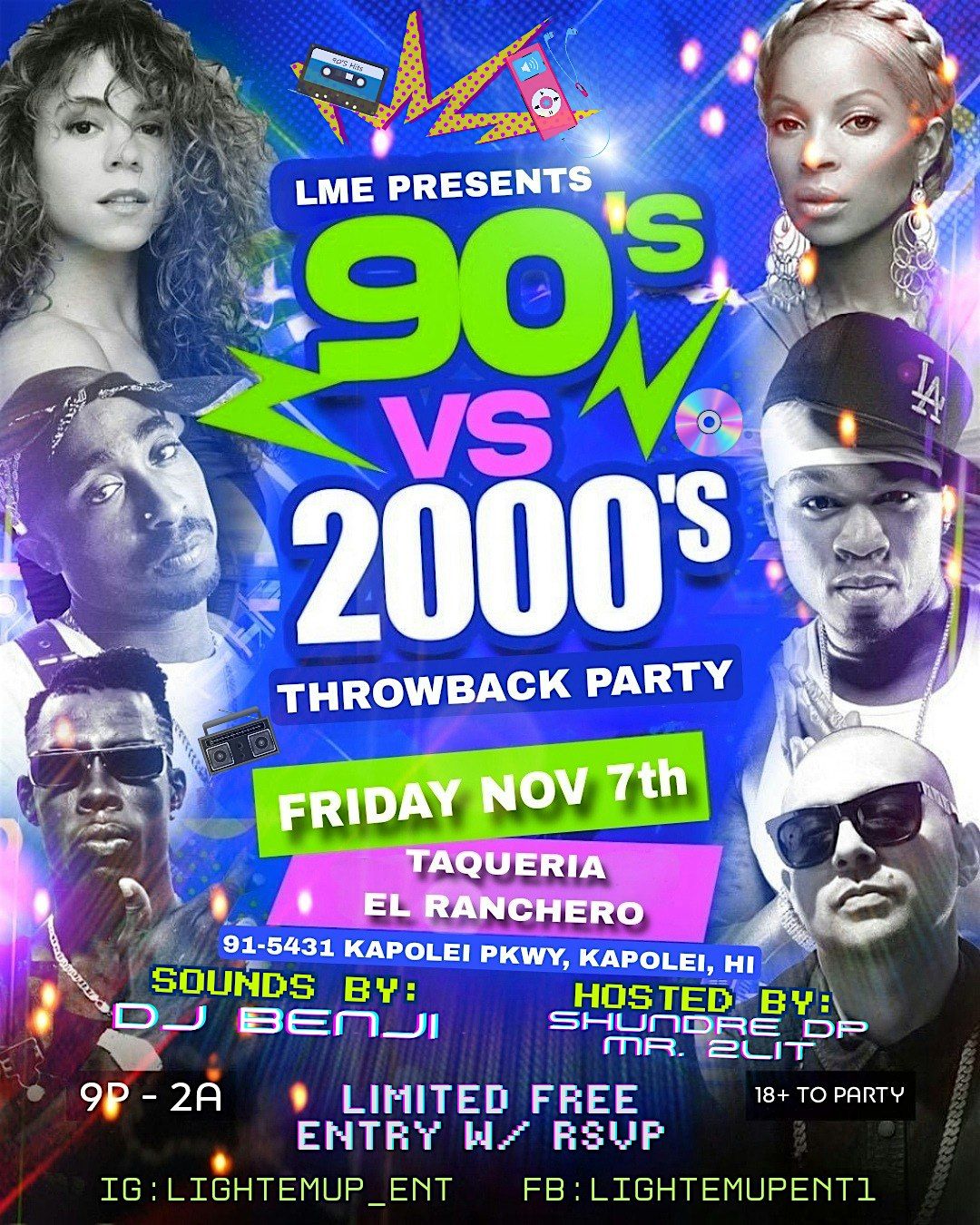 90's VS 2000's Throwback Party