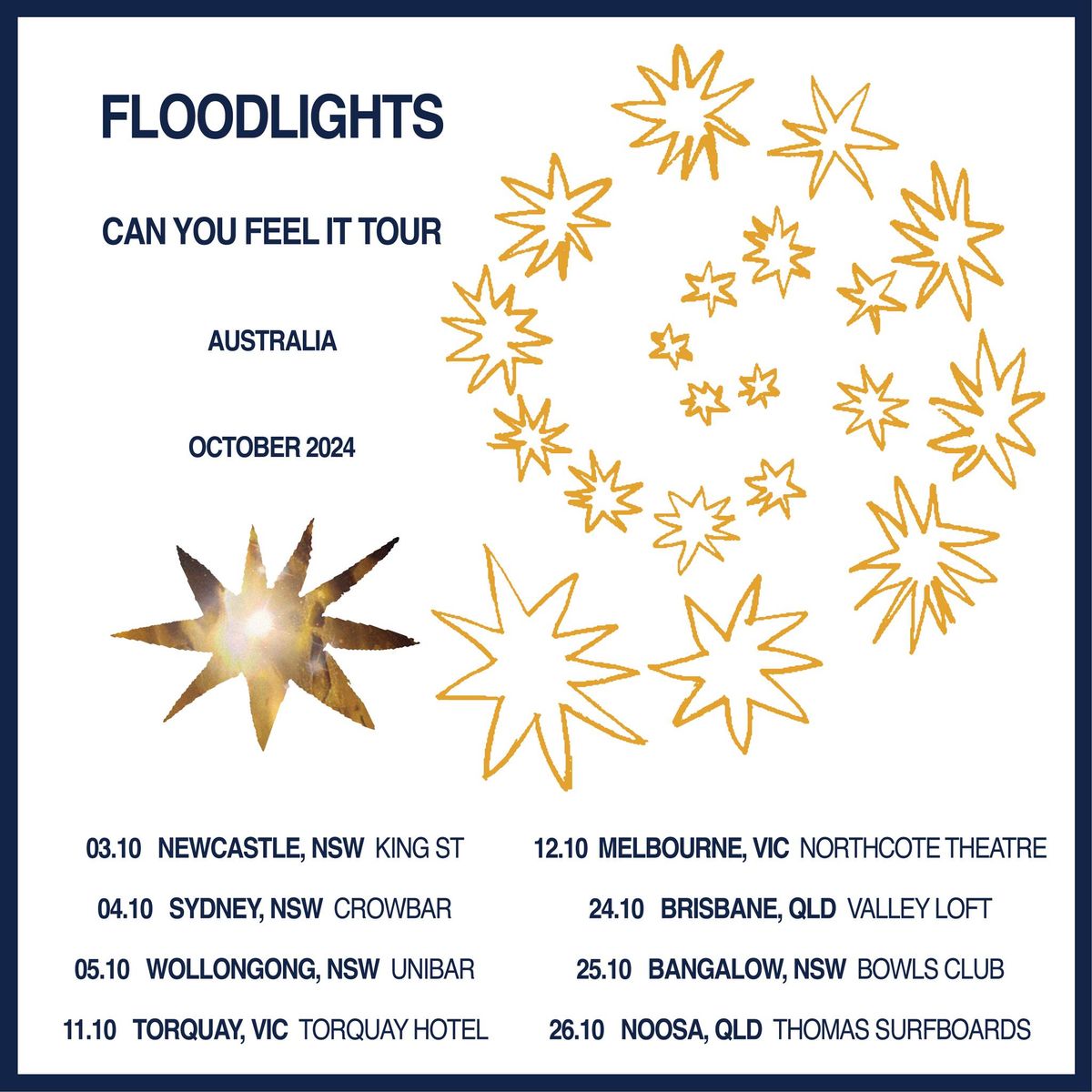 Floodlights @ Valley Loft, Brisbane - 'Can You Feel It' Tour