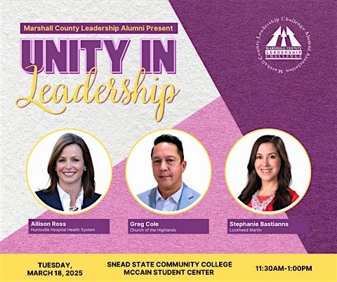 Leadership Luncheon: Unity in Leadership