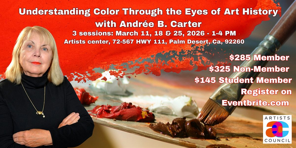Understanding Color Through the Eyes of Art History with Andr\u00e9e B. Carter