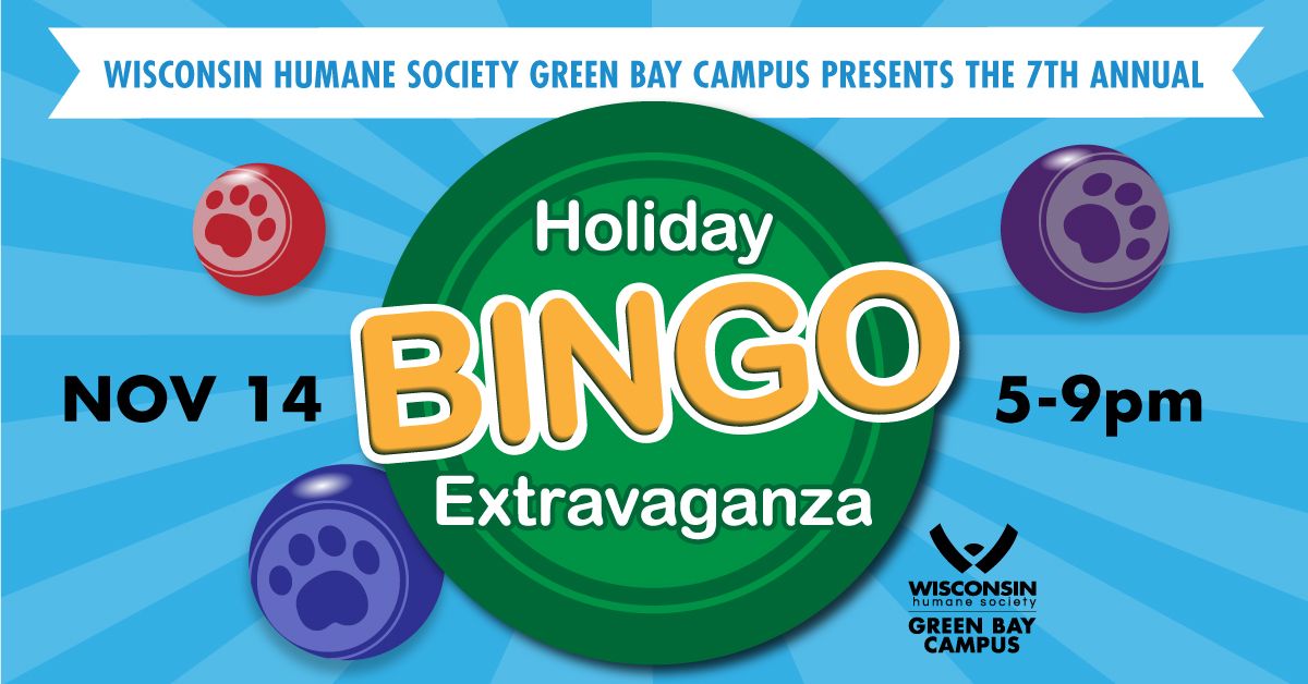 Holiday Bingo Extravaganza! |  Benefiting Shelter Animals