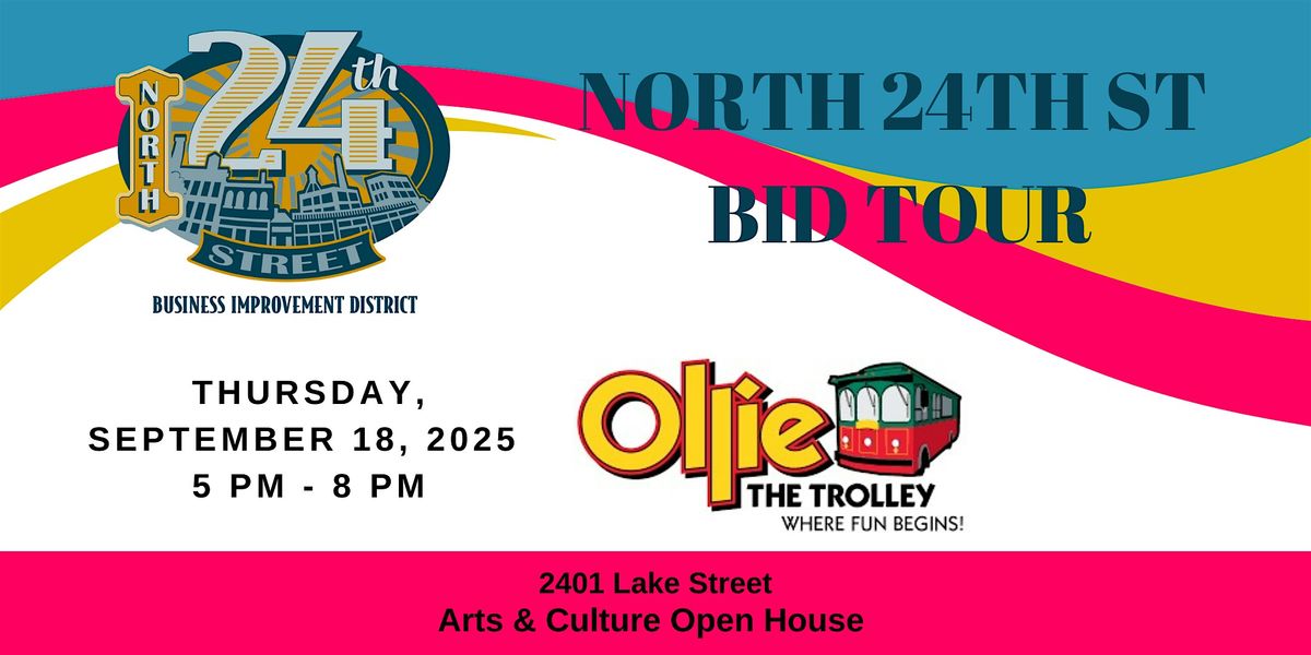 2025 North 24th Street Ollie the Trolley Tour