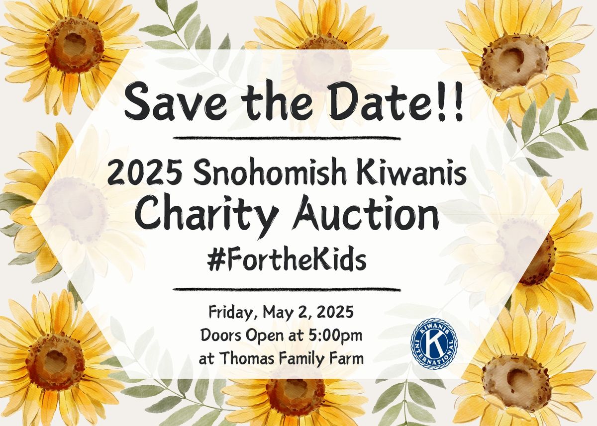 2025 Snohomish Kiwanis Charity Auction 