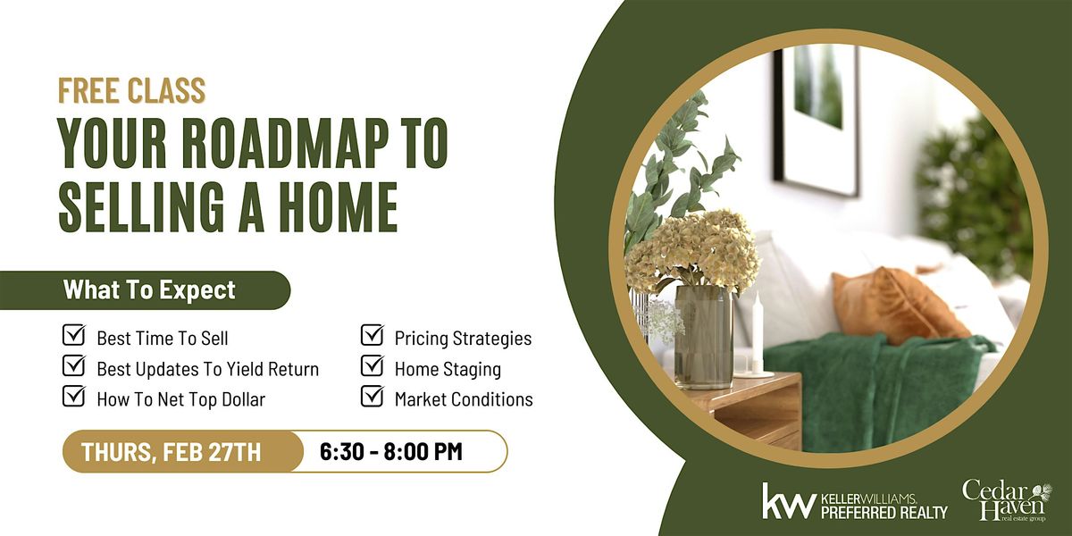 Free Class: Your Roadmap to Selling a Home