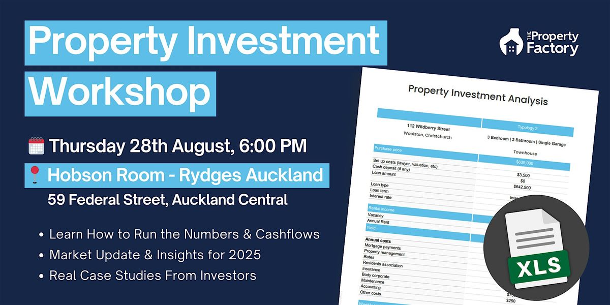 Auckland Property Investment Workshop