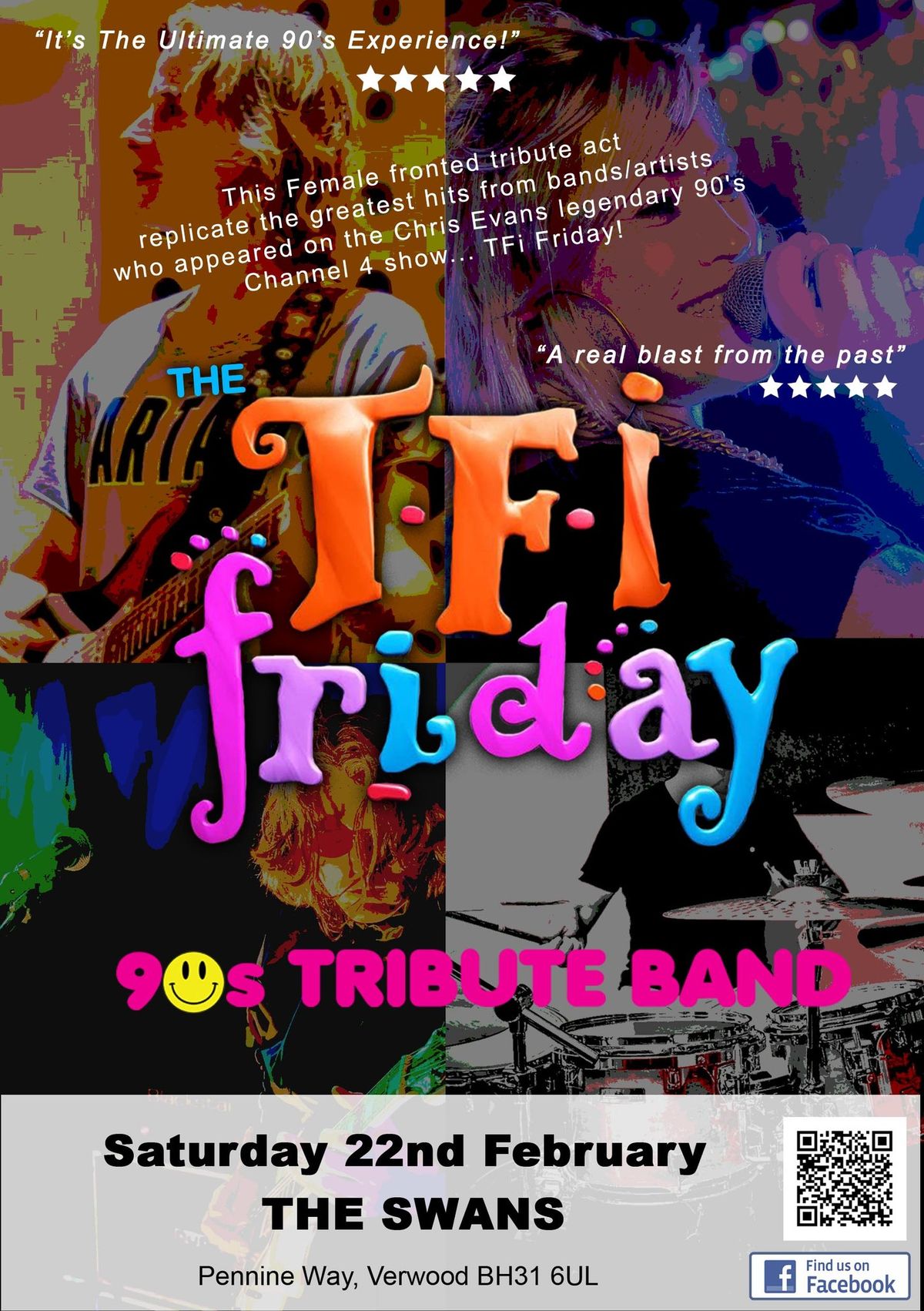 The TFI Friday Tribute Band at The Swans