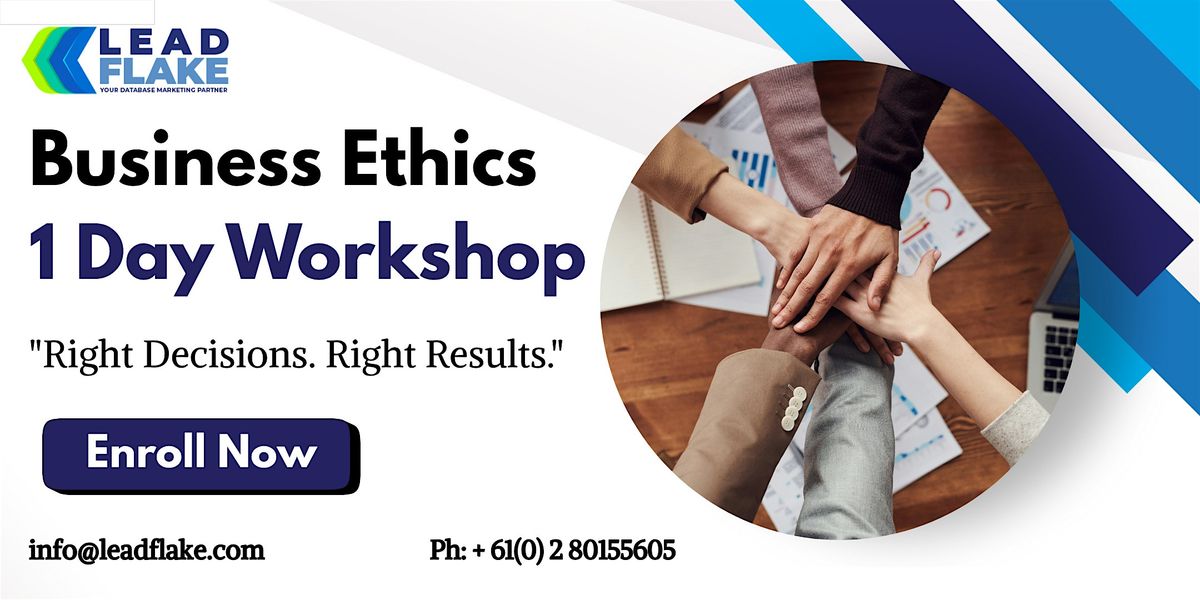 Business Ethics Workshop in Wellington
