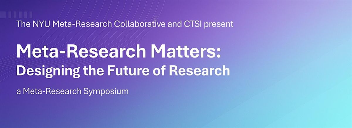 Meta-Research Symposium 2025