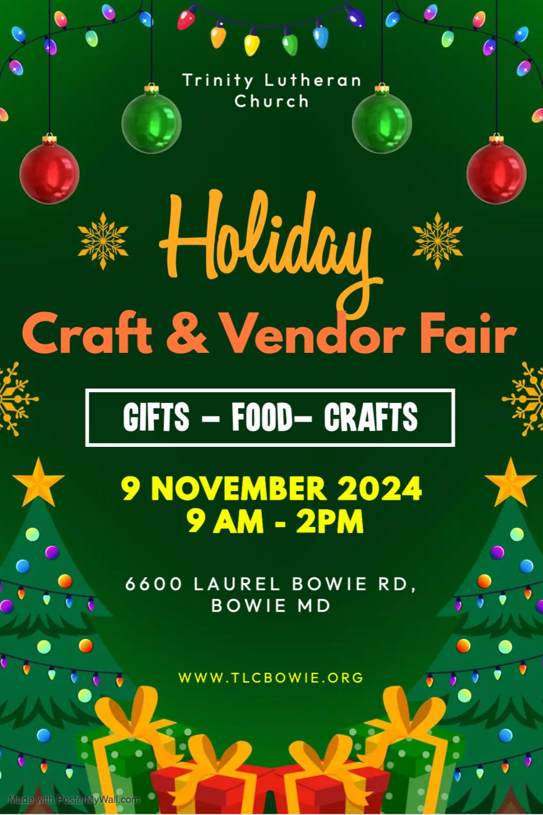 Holiday Craft & Vendor Fair