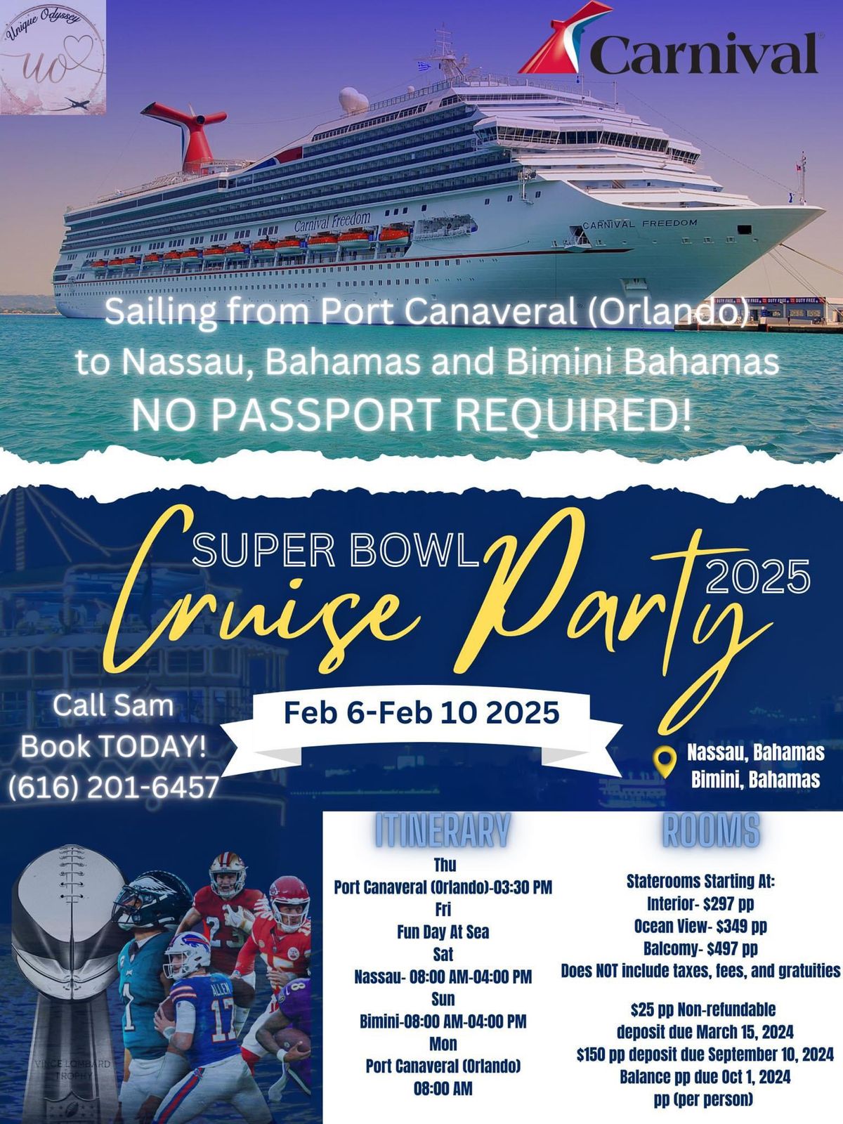 Super Bowl Cruise 2025 