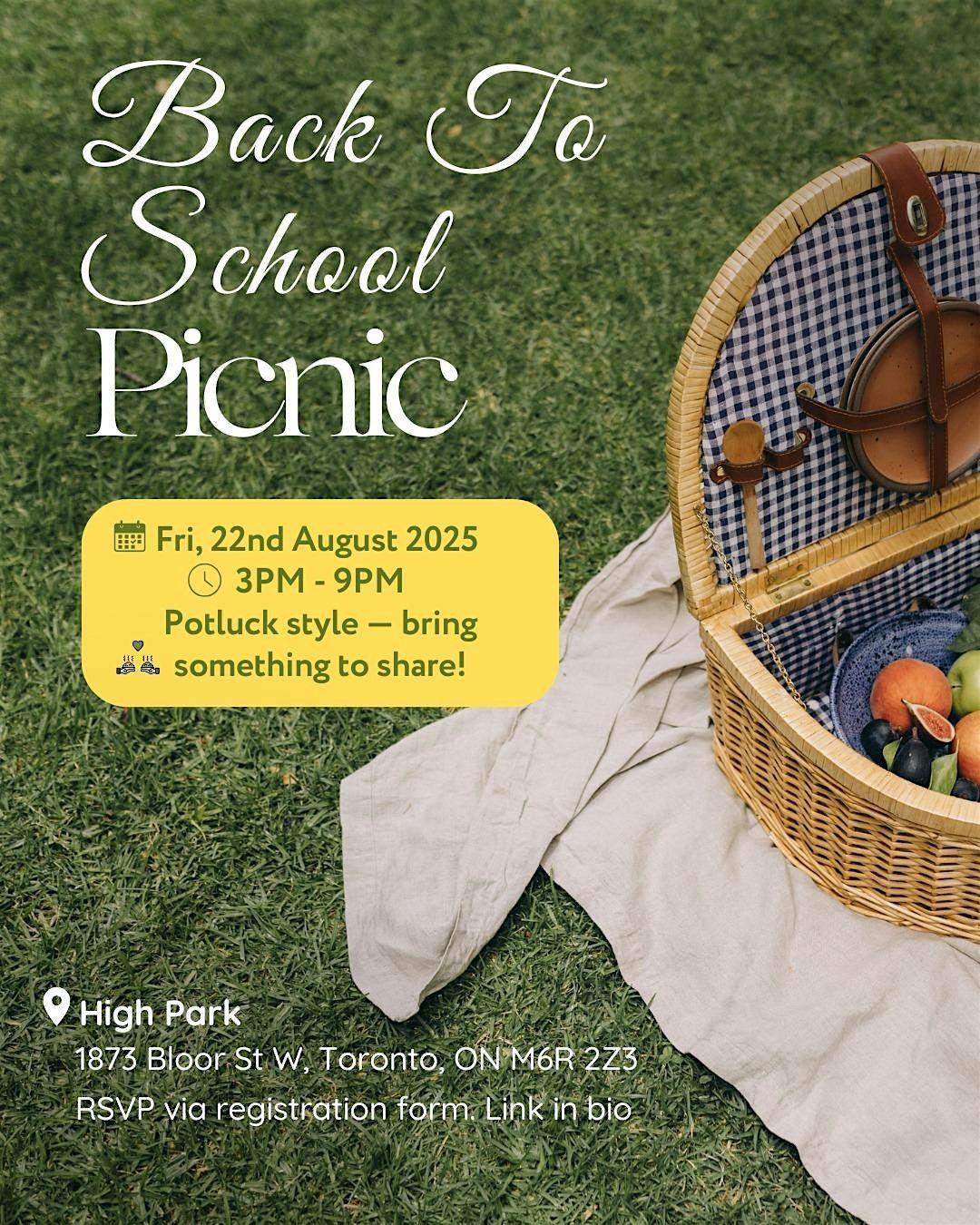 END OF SUMMER PICNIC