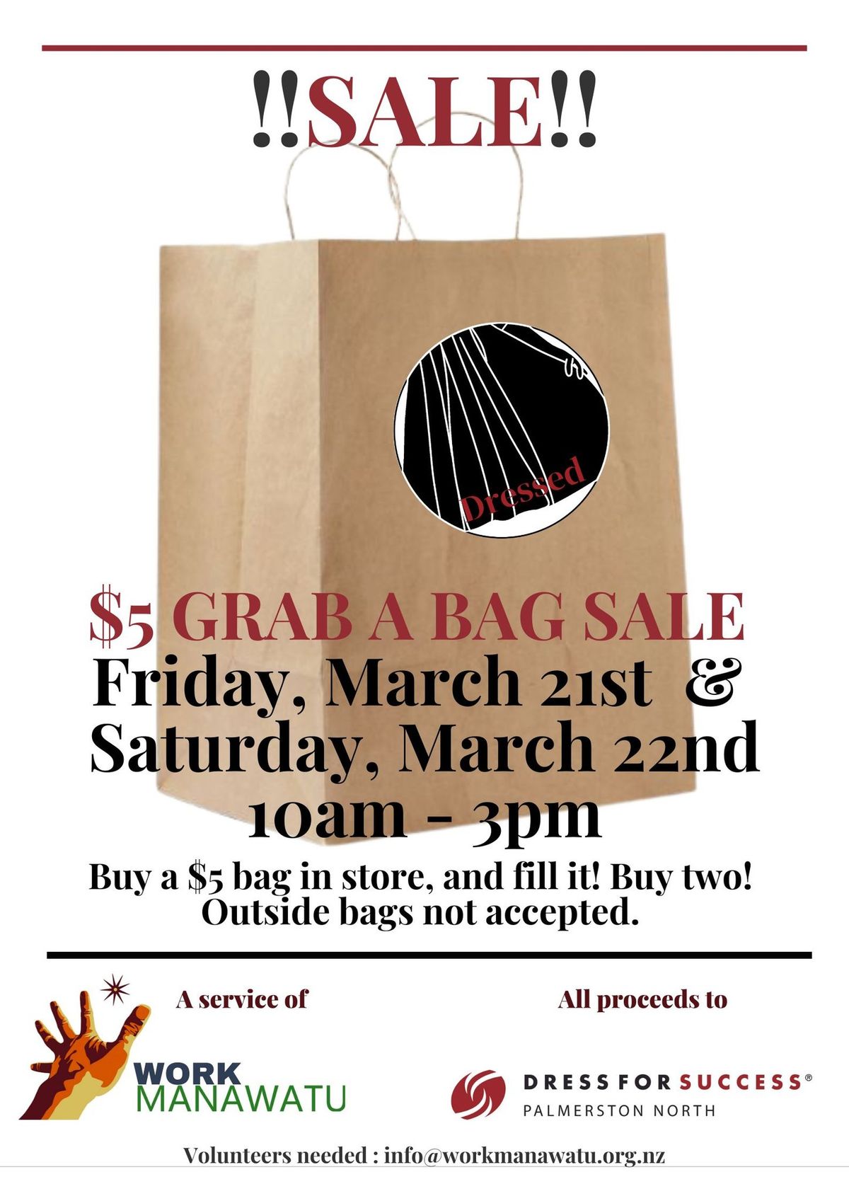 Grab A Bag sale