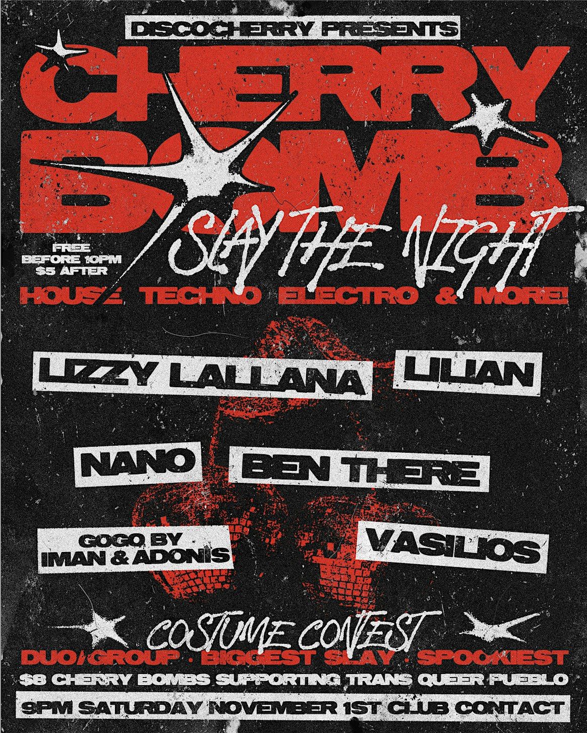 CHERRY BOMB: SLAY THE NIGHT Halloween Party!