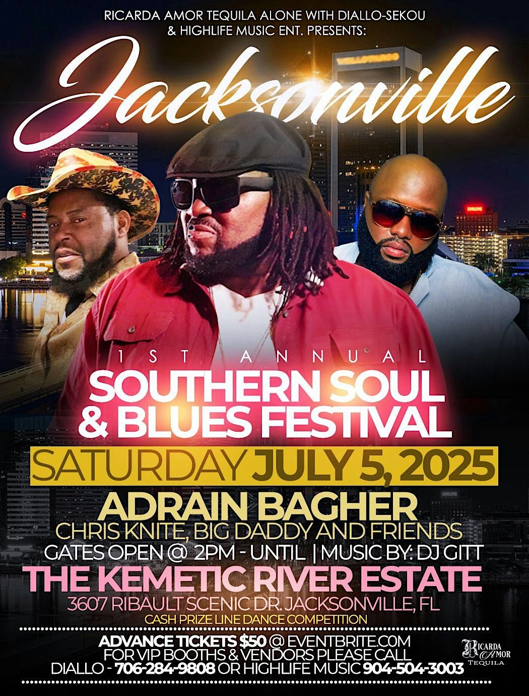 JACKSONVILLE 1ST ANNUAL  SOUTHERN SOUL & BLUES FESTIVAL