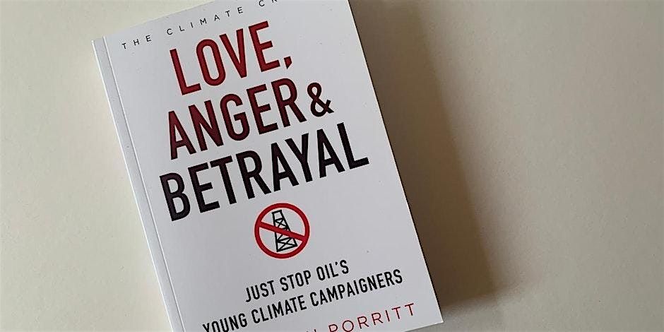 Jonathon Porritt: 'Love Anger & Betrayal'. Speaker Tour, Liverpool