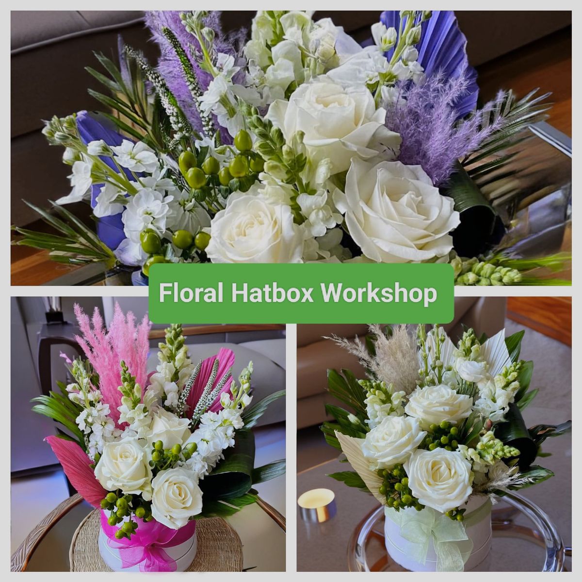 Floral Hatbox Workshop 