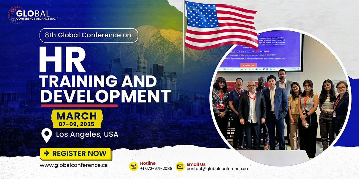 8th Global Conference on HR Training and Development (GCHTD)