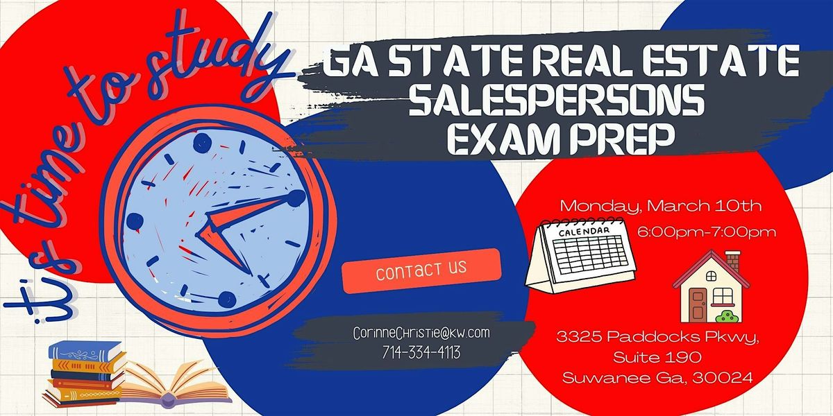 Georgia State Real Estate Salespersons Exam Prep