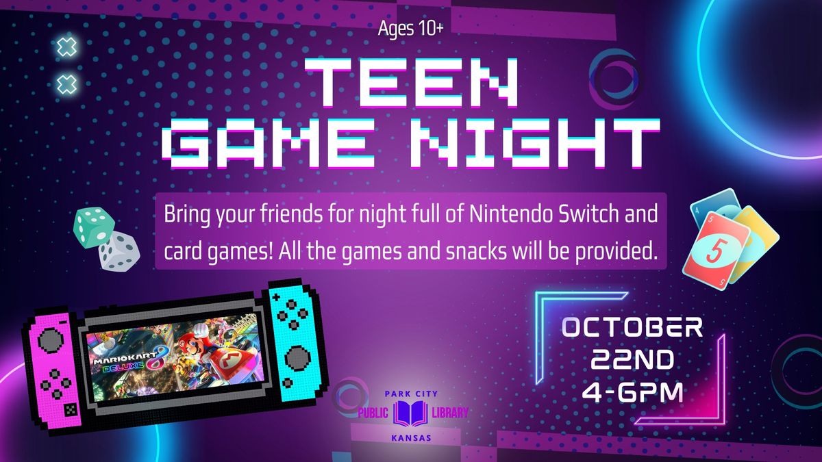 Teen Game Night