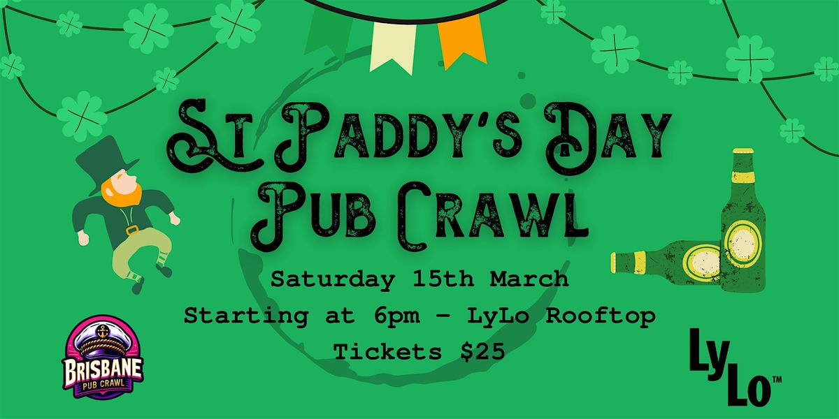 St Paddy's Day Pub Crawl