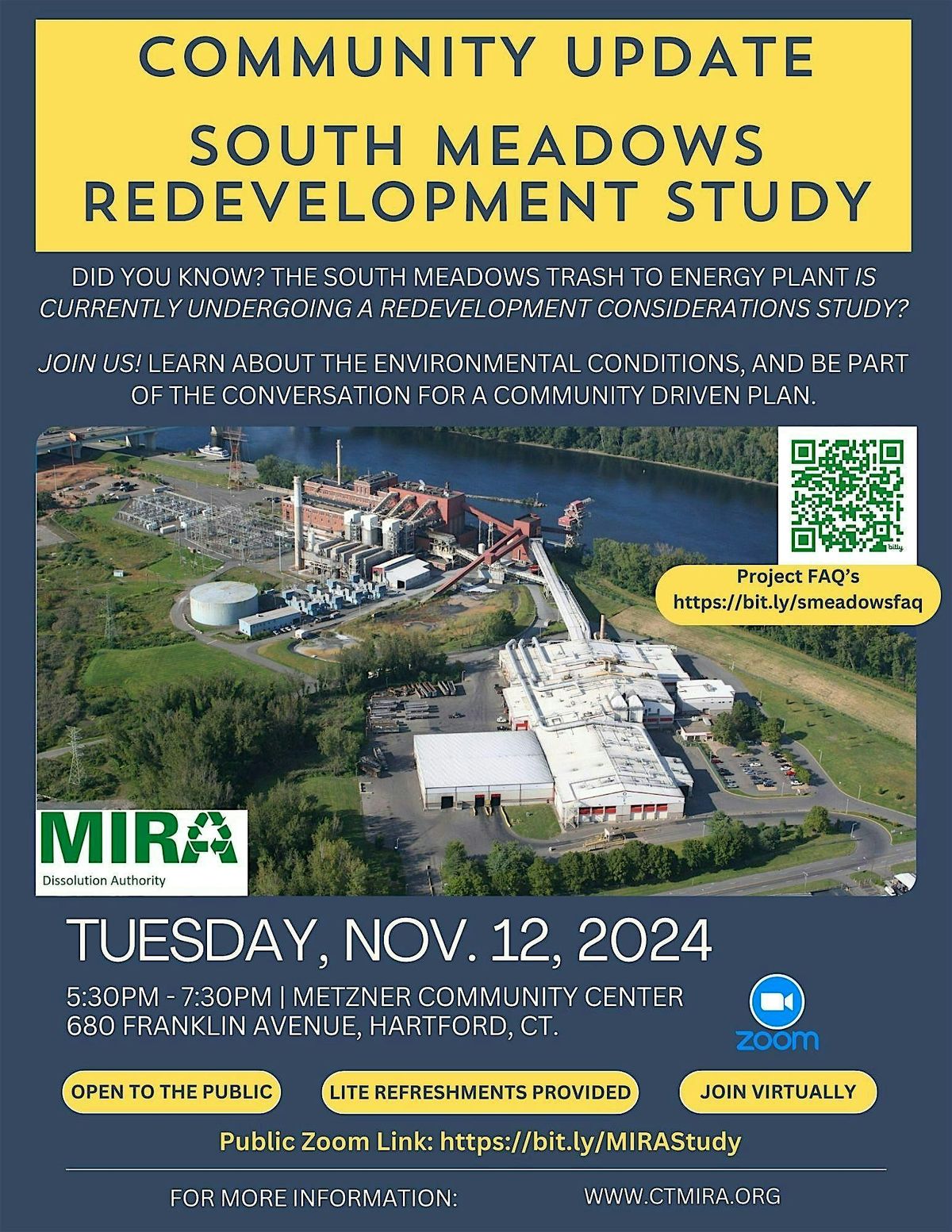 Community Update Meeting - South Meadows Redevelopment Consideration Study