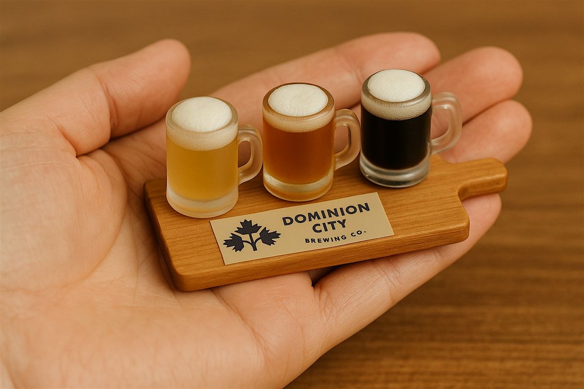 Tiny Prop Workshop: Make Miniature Beer Flights at Dominion City Brewing Co
