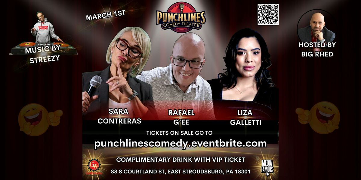 Comedy Live - Sara Contreras, Liza Galletti, Rafael G'ee, Big Rhed