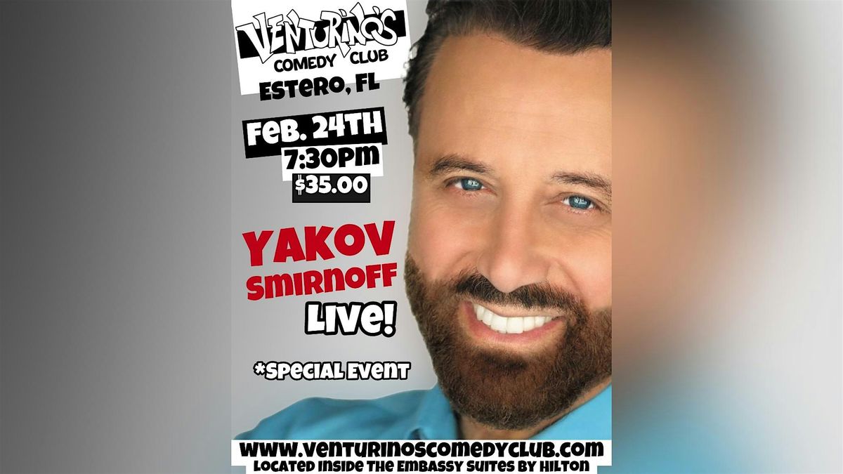 Yakov Smirnoff at Venturino's Comedy Club!