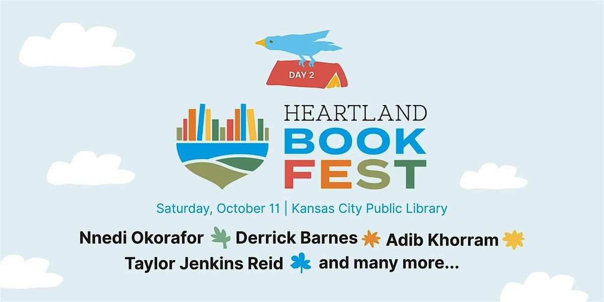 Heartland Book Festival (October 11): Authors, Panels, Workshops & More