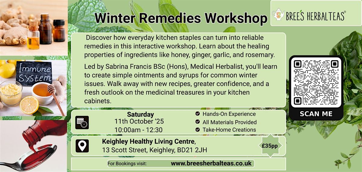 Winter Rescue Remedies Workshop